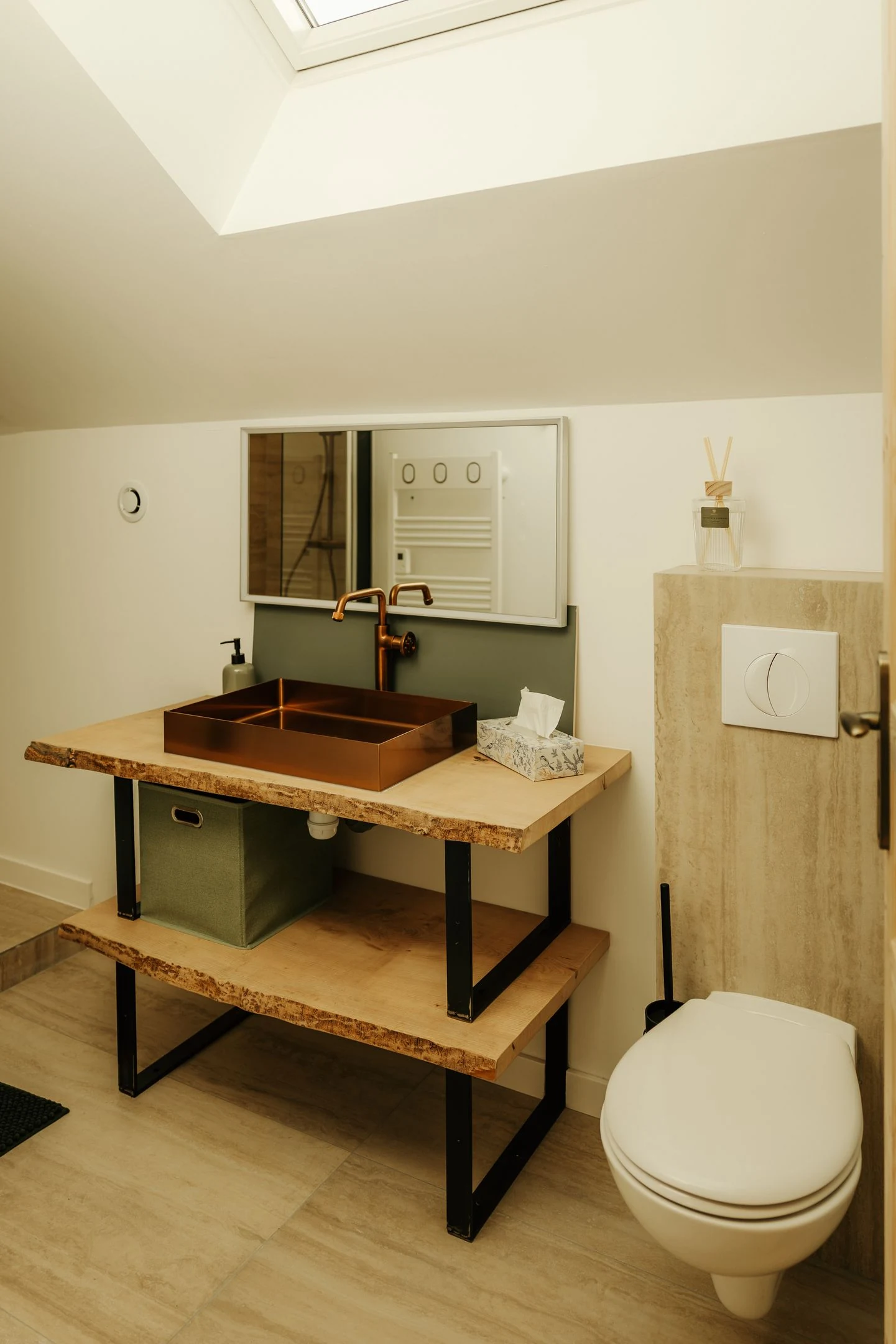 Salle de bain du gîte de charme — Le Moulin de Micheline